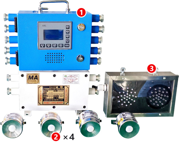 KXB127礦用采煤掘進機電子圍欄防護系統(tǒng)